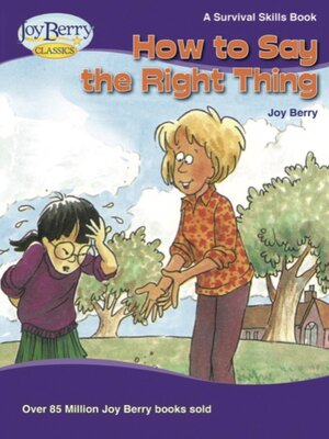 cover image of How to Say the Right Thing